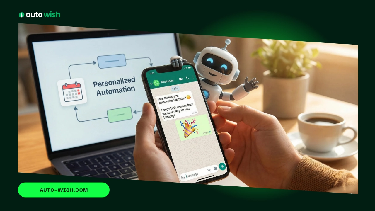 Automatizar felicitaciones de WhatsApp