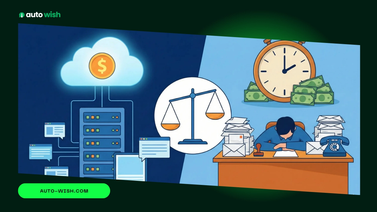 SaaS vs Humano costos